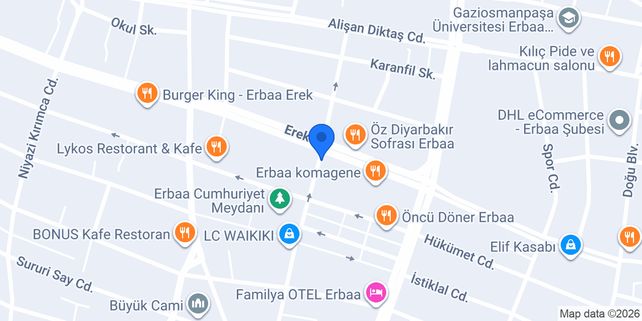Eren Turizm konumu