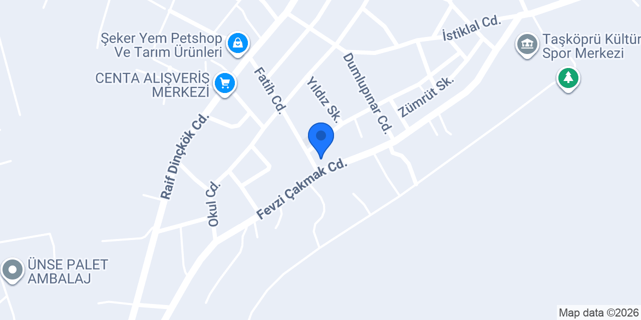 Taşköprü Belediyesi konumu