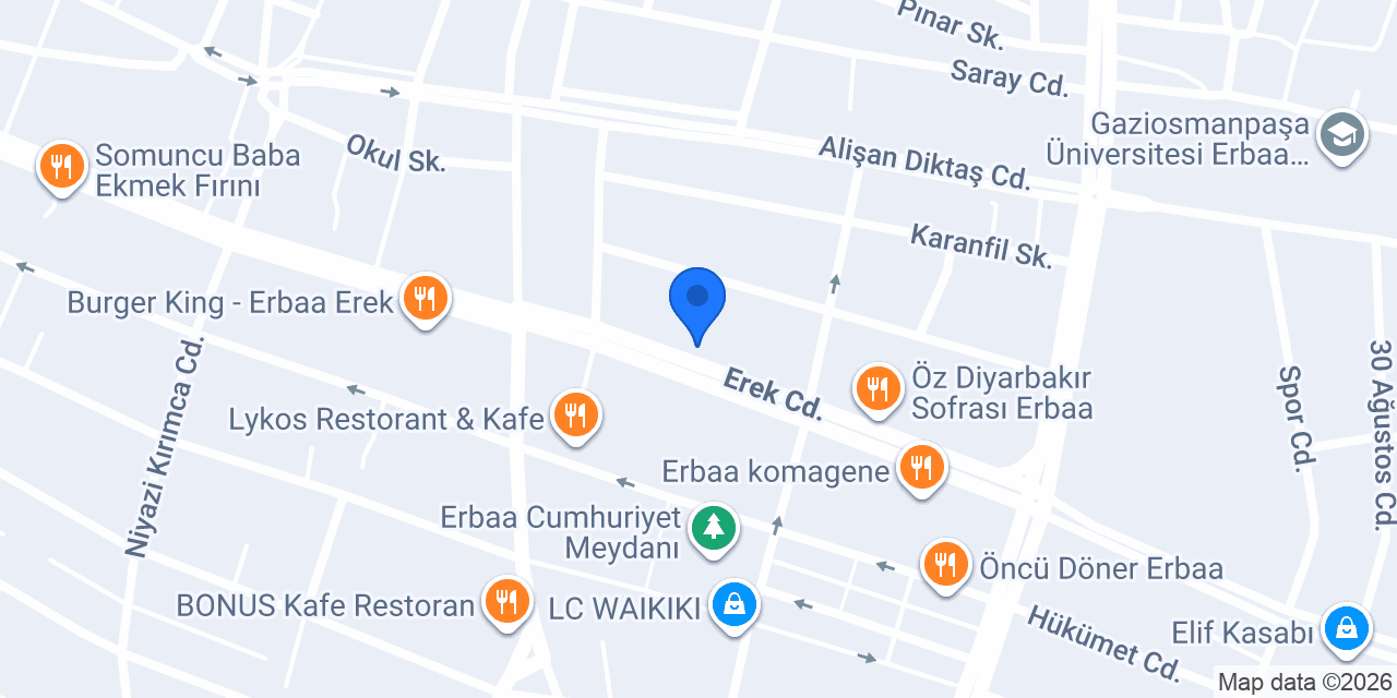 SİGORTA WİN ERBAA E&M ŞAHİNLER ŞUBESİ konumu
