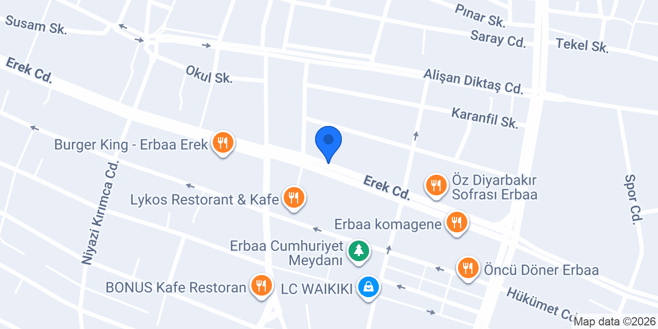 Ulusoy Yapı Market konumu