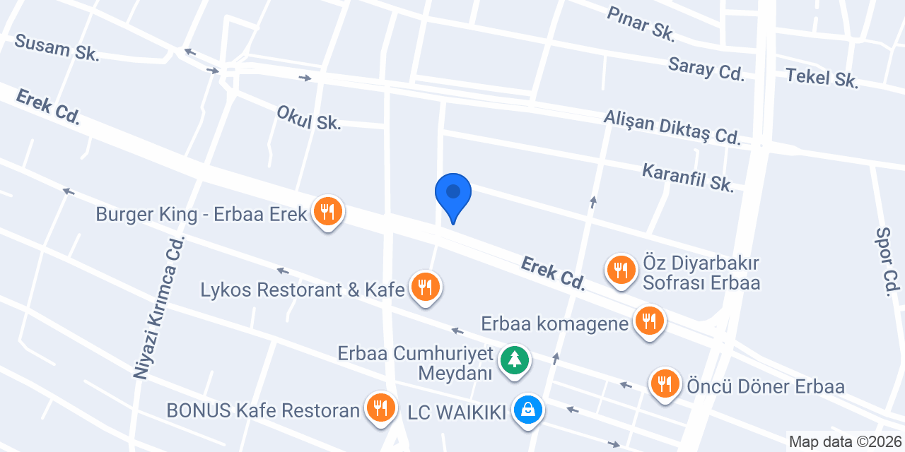 Çalışkan Elektrik konumu