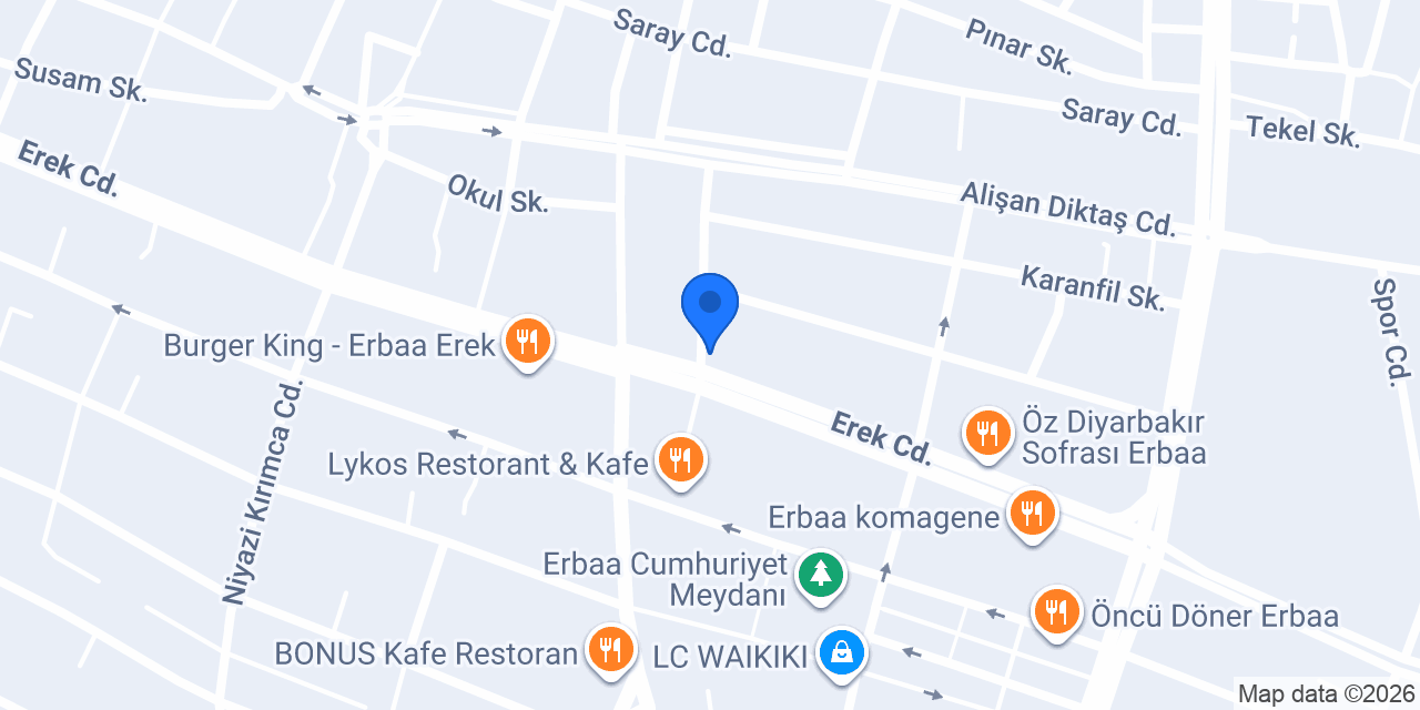Hanoğulları Elektrik konumu