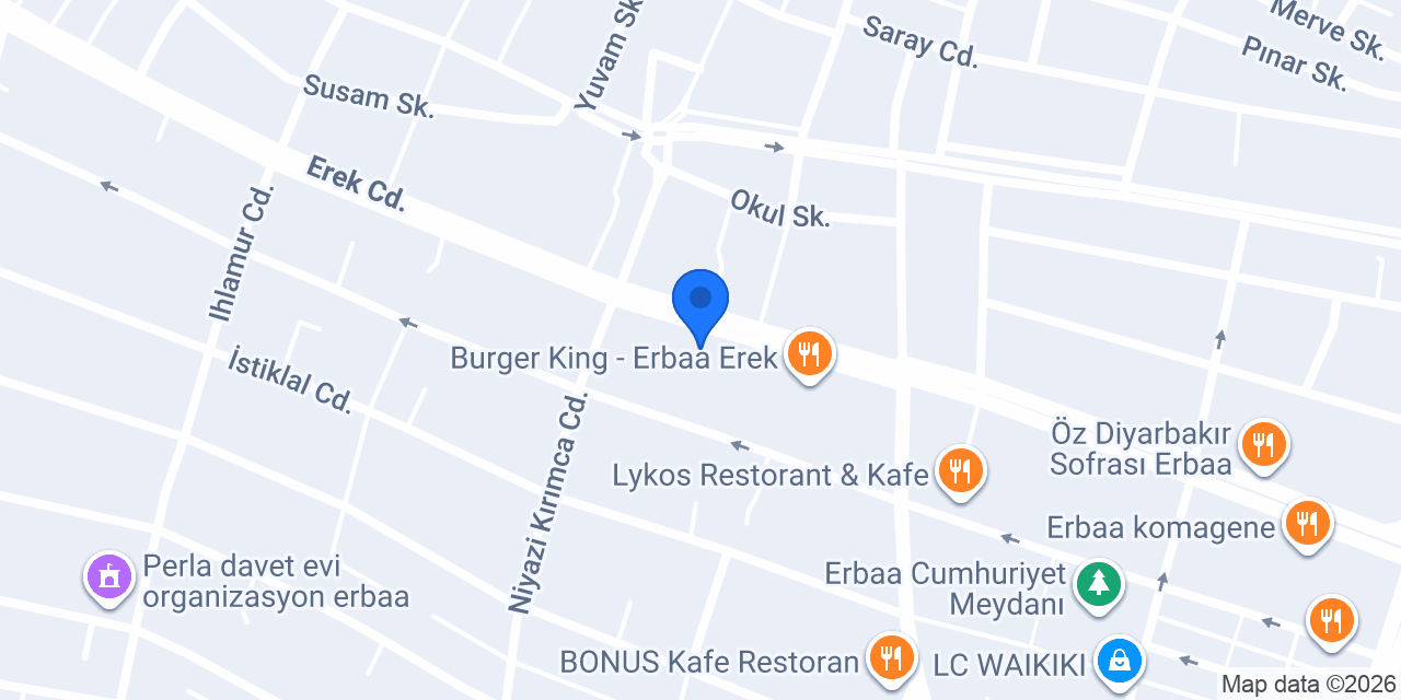 Arçelik Beko Yetkili Servisi konumu