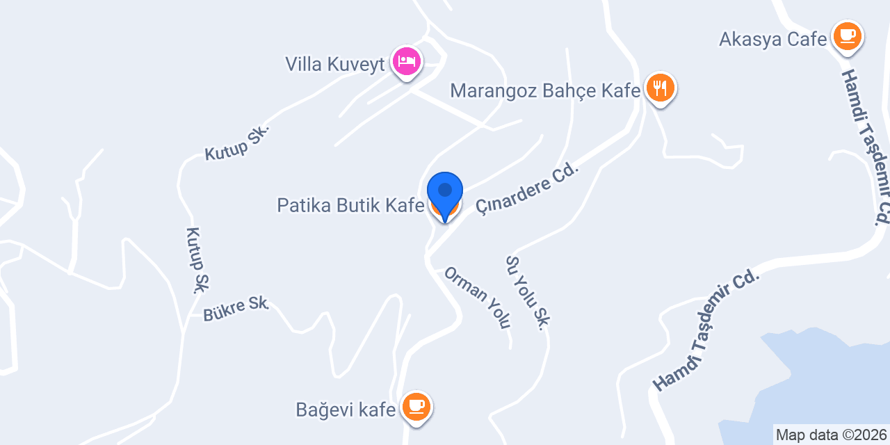 Patika Butik Kafe konumu