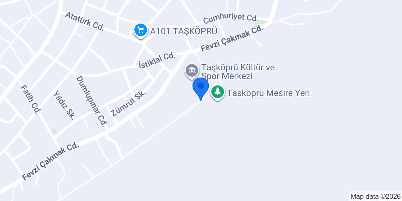 Taşköprü Belediyesi Anaokulu konumu