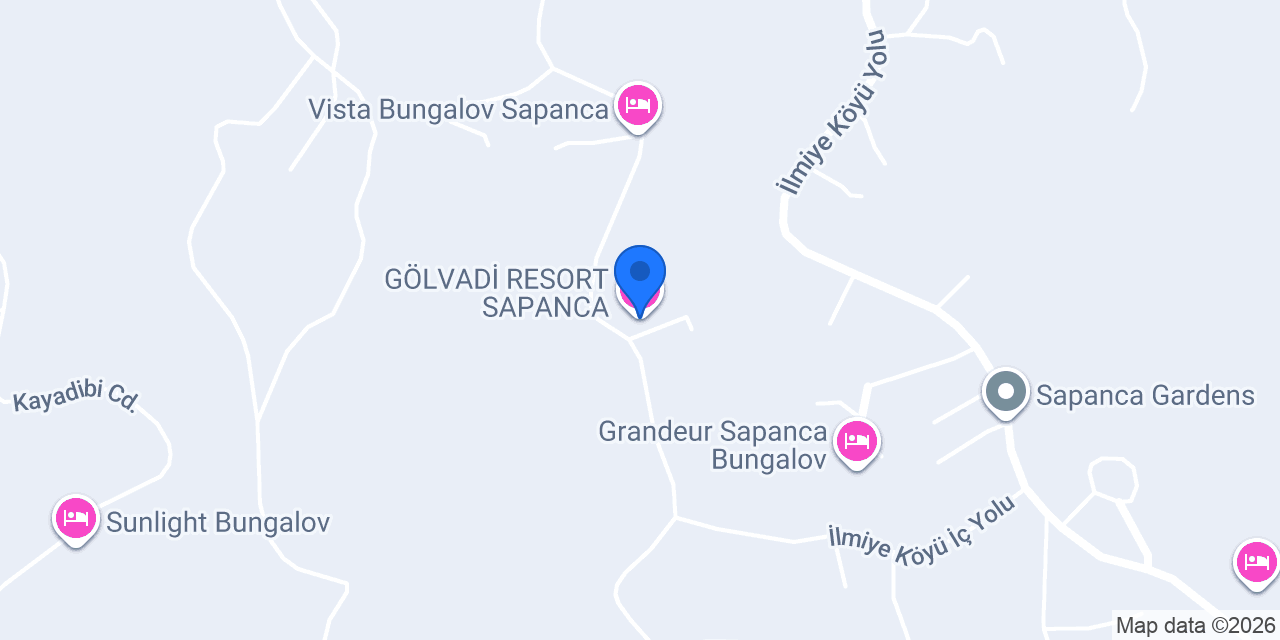 GÖLVADİ RESORT SAPANCA konumu