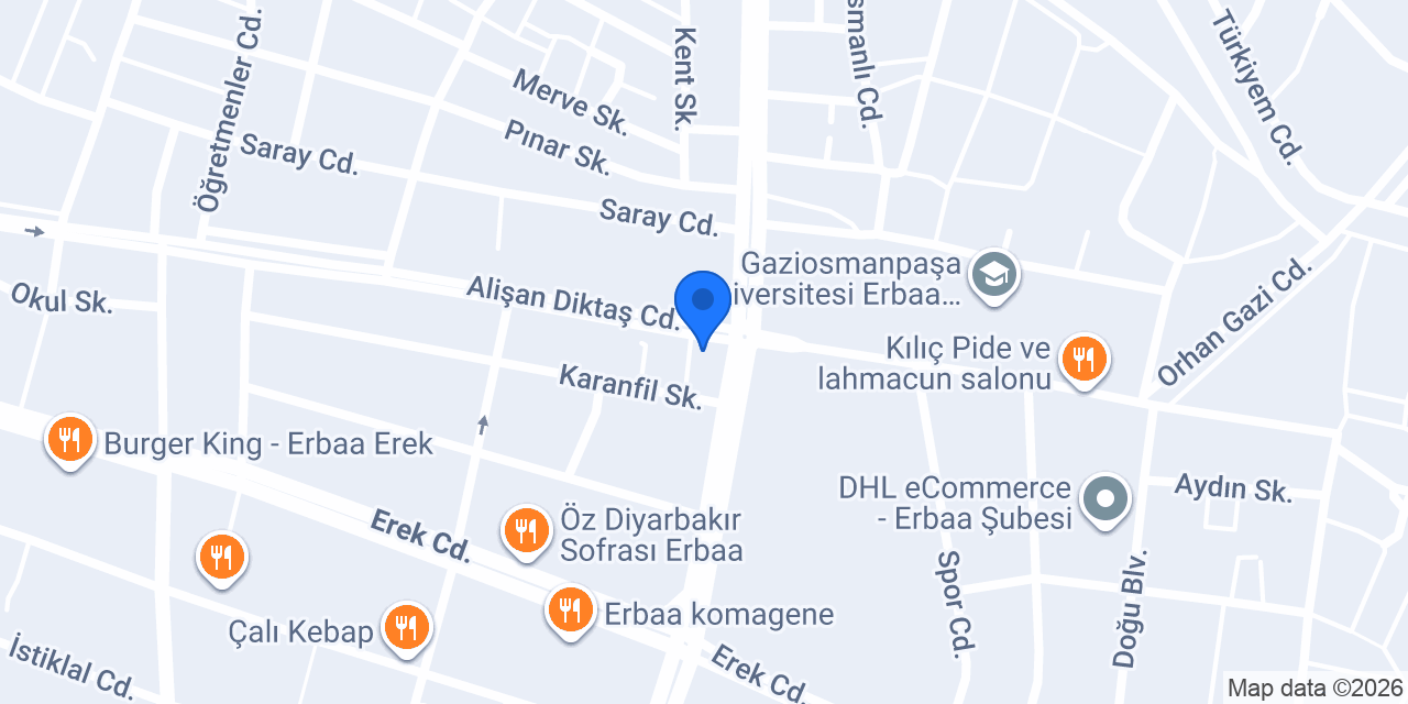 Kurşunlar Ticaret konumu