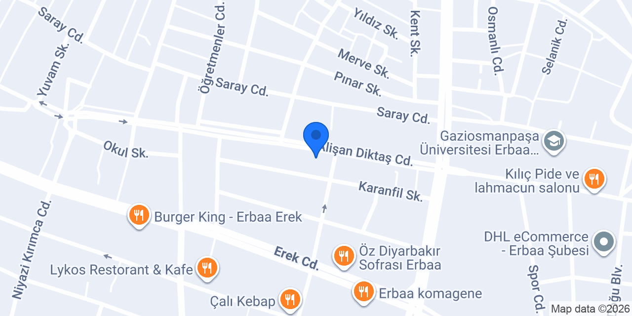 Öztürk Tavuk Döner konumu