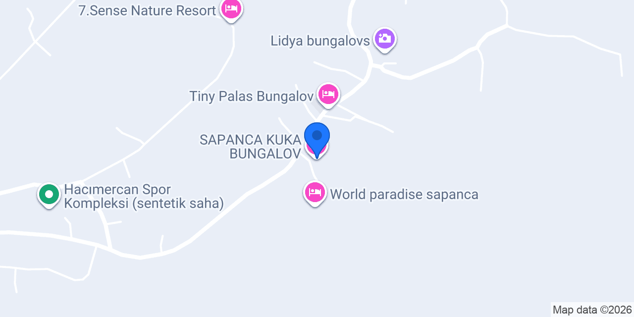 SAPANCA KUKA BUNGALOV konumu