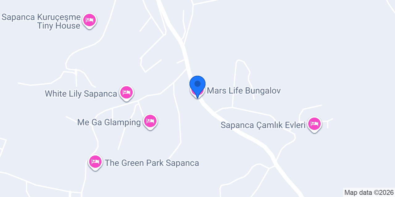 Mars Life Bungalov konumu