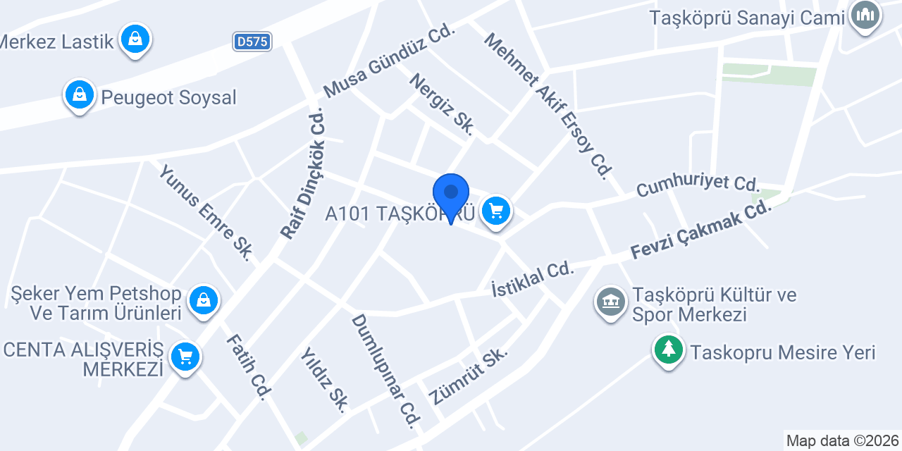 Yücelin kasap taskopru konumu