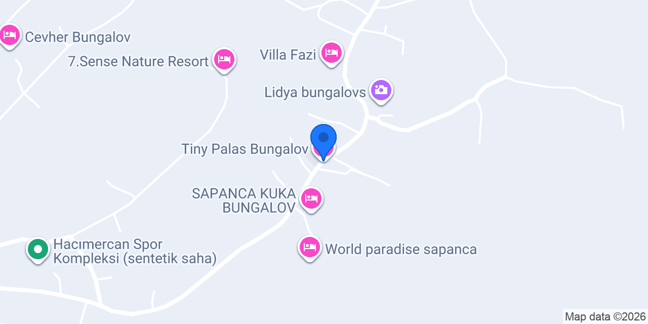 Tiny Palas Bungalov konumu