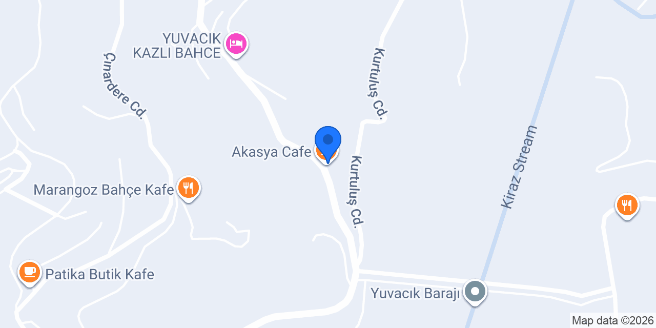 Akasya Cafe konumu