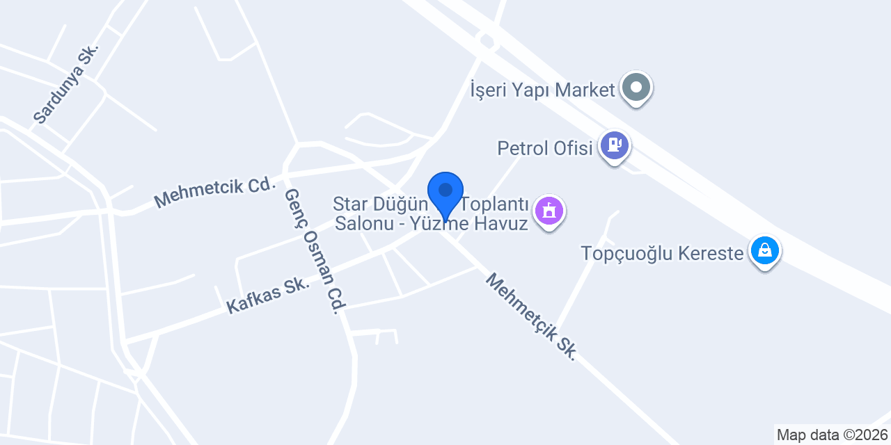 Ergişi Yapı Market Depo konumu