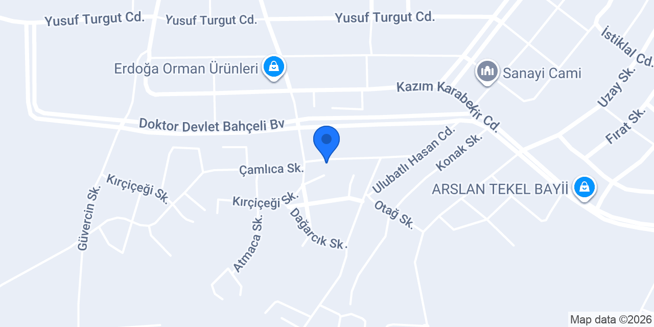 Erbaa Zirve Oluk konumu