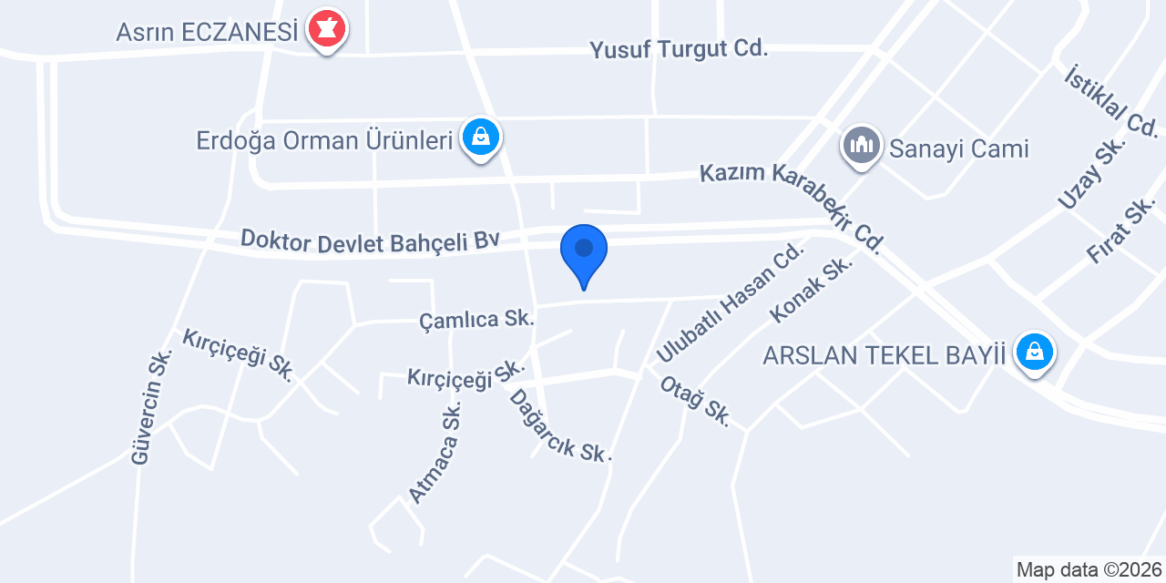 DİNÇ CNC TORNA konumu