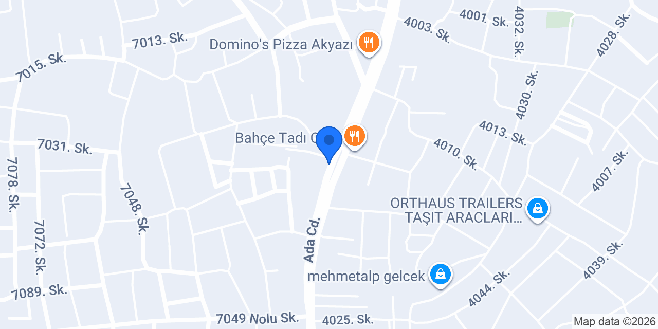 Çetinler Yapı Grup konumu