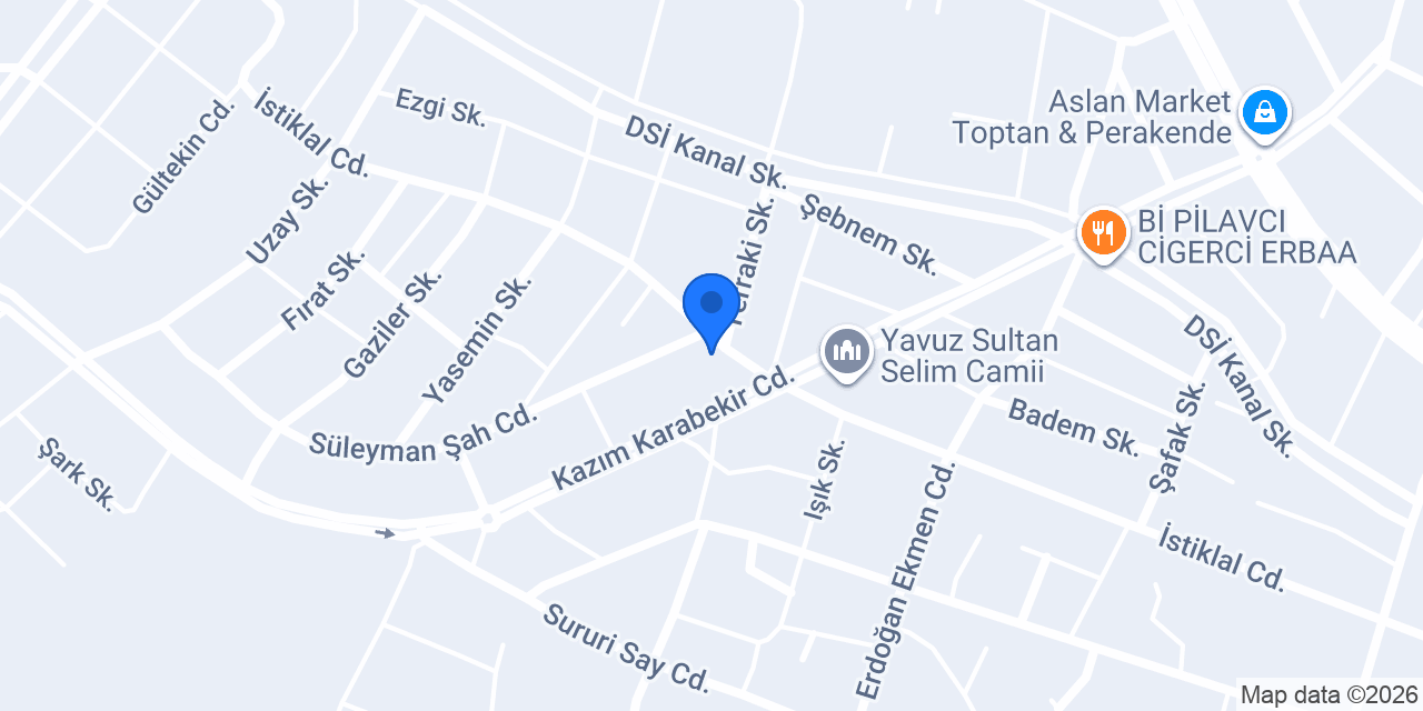 HANEDAR TARIM VE BİÇERDÖVER konumu