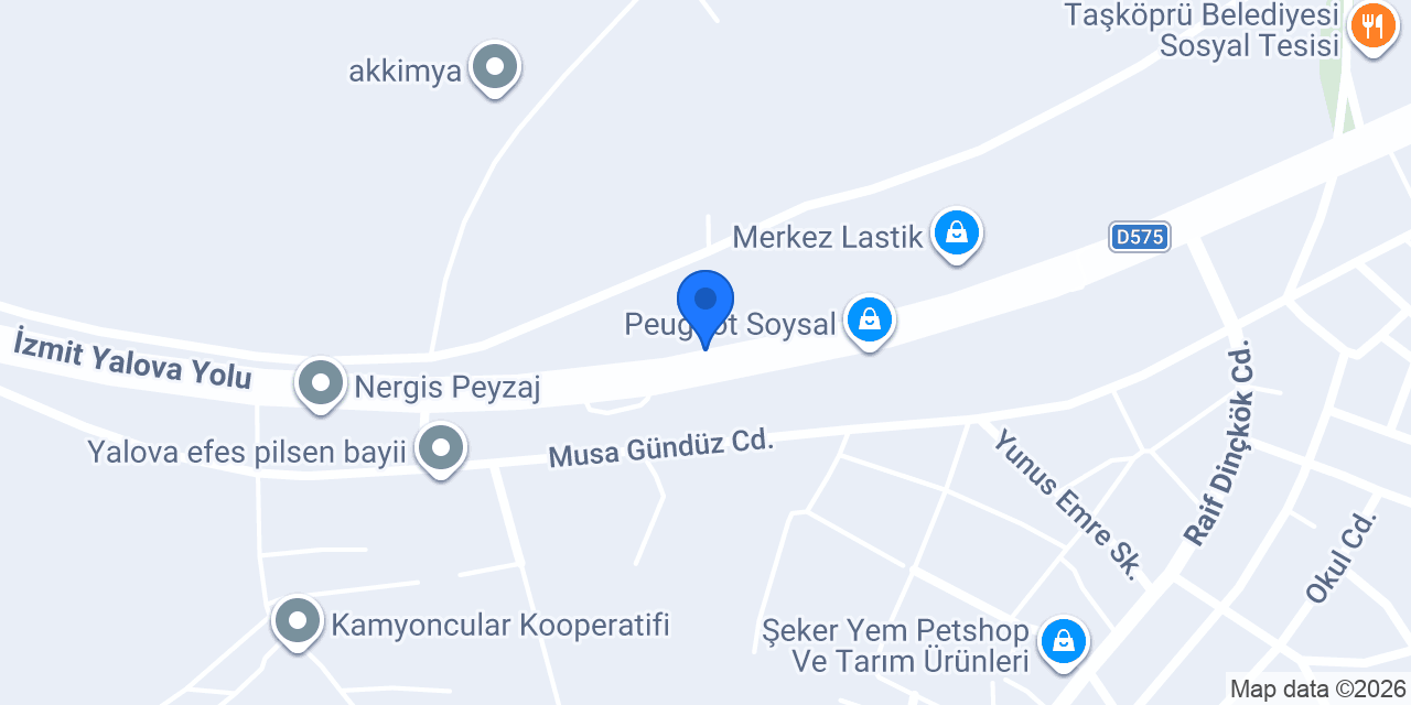 Özgür Taksi konumu