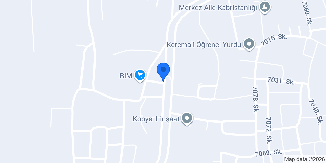 Tahan Yemek konumu