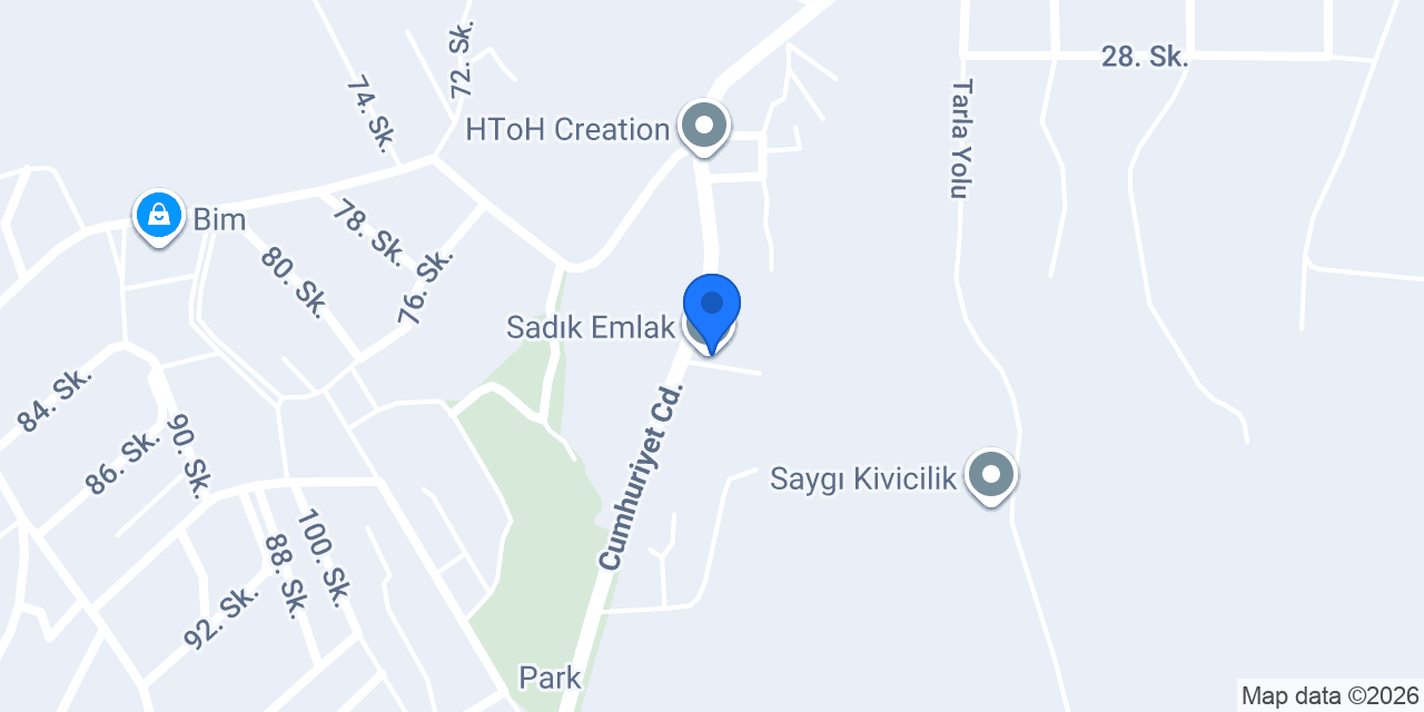Sadık Emlak konumu