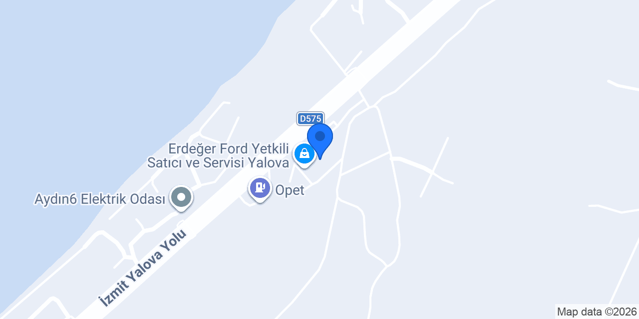 Dacia Erdeğer Yalova konumu