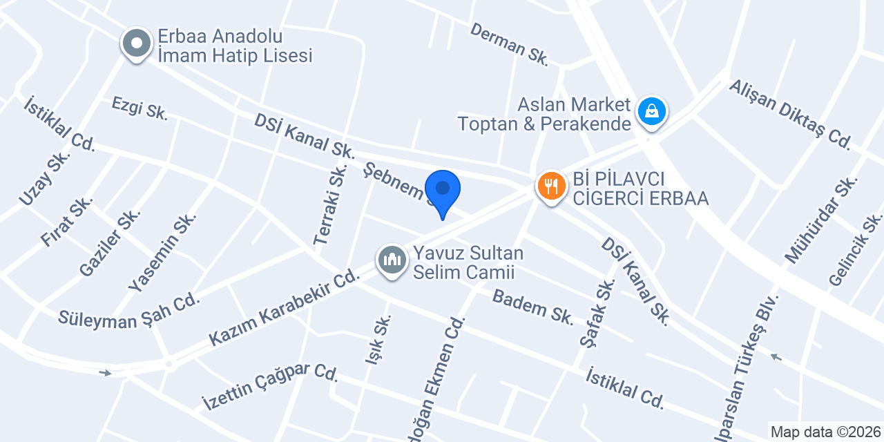 Seçkin köfte konumu