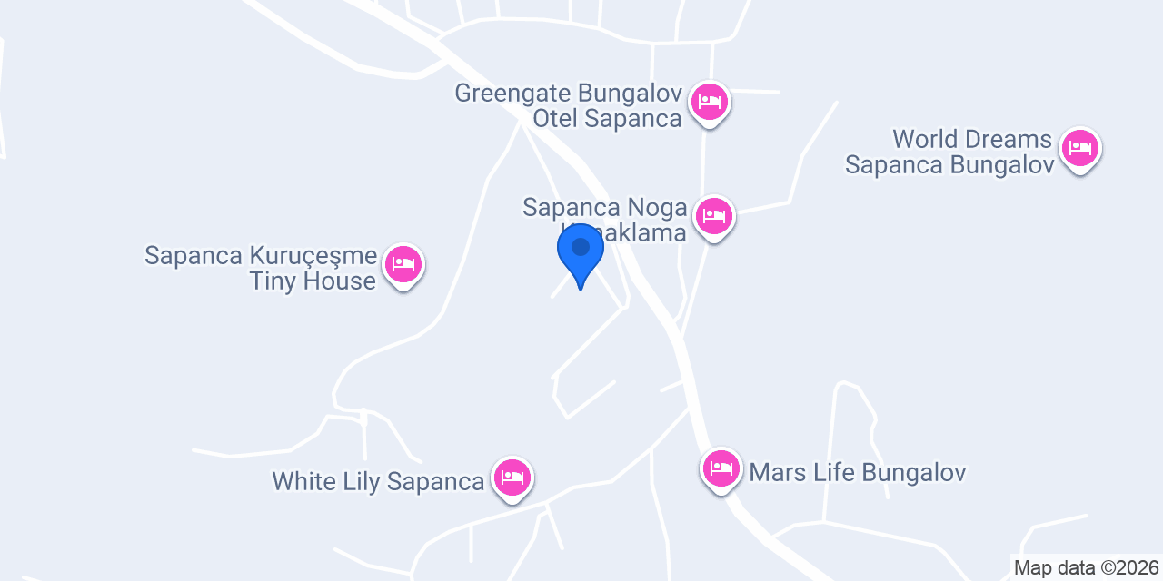 Sapanca Çeşme Villaları konumu