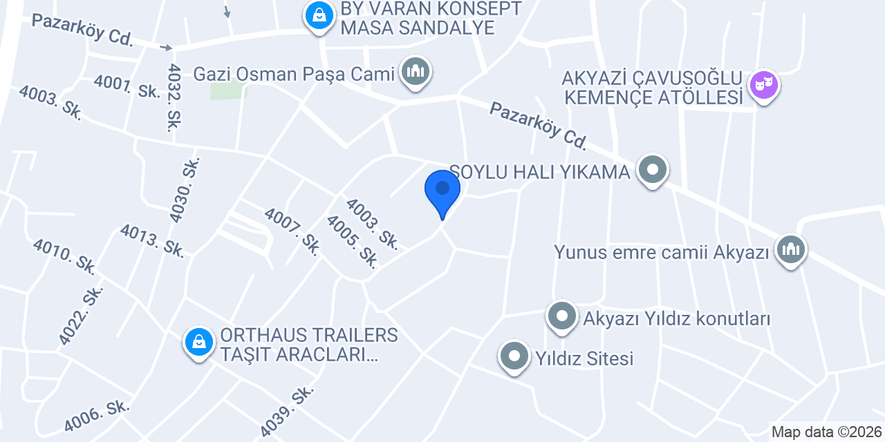 Paskaloğlu Hafriyat konumu