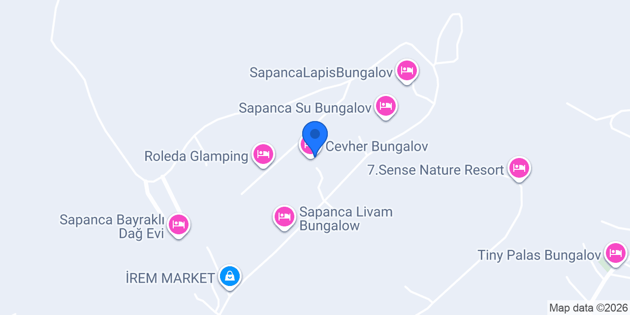 Cevher Bungalov konumu