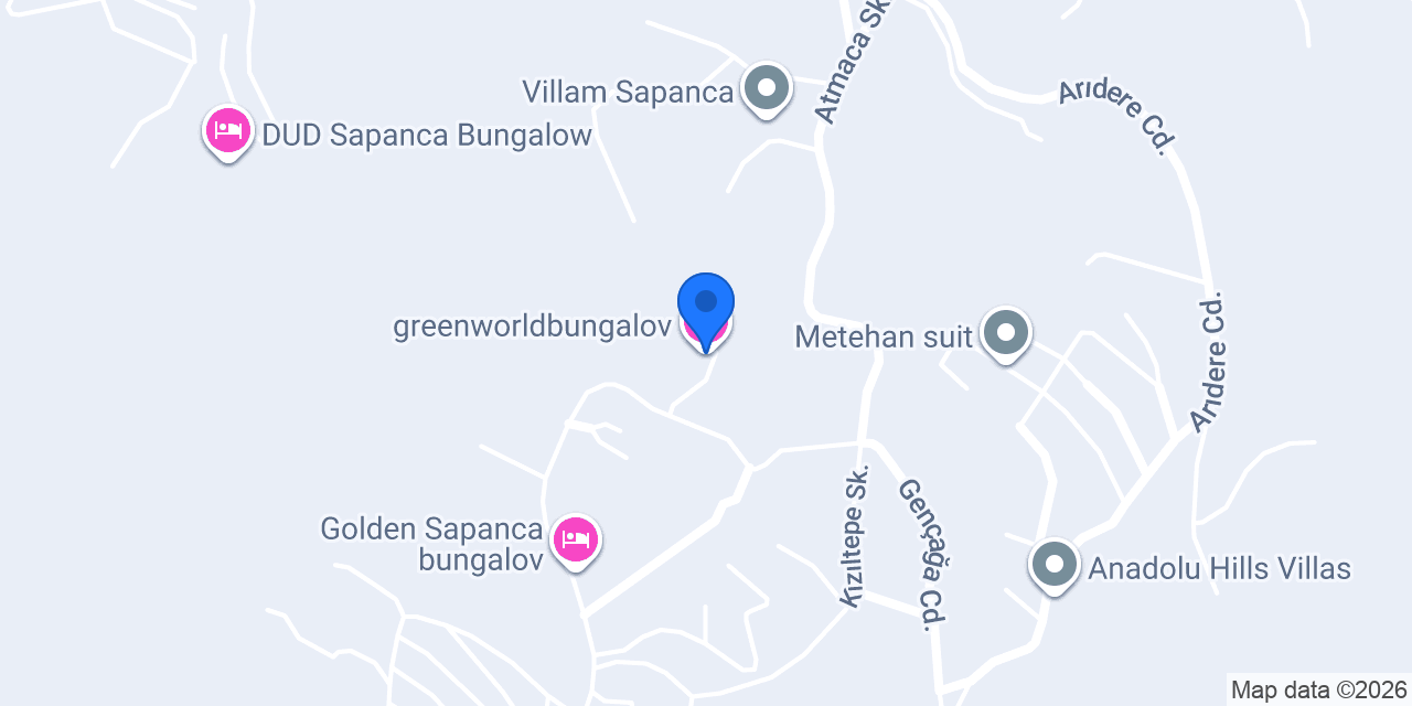 greenworldbungalov konumu