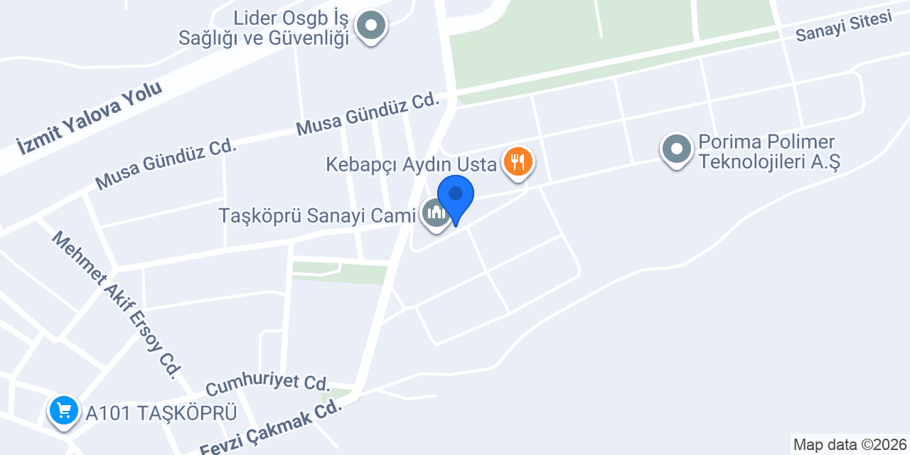 Çınar Mobilya konumu