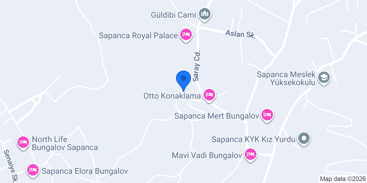 Miyos bungalov konumu