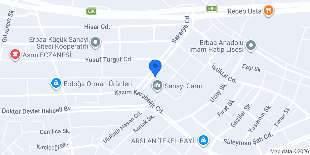 NMK AUTO GARAGE konumu