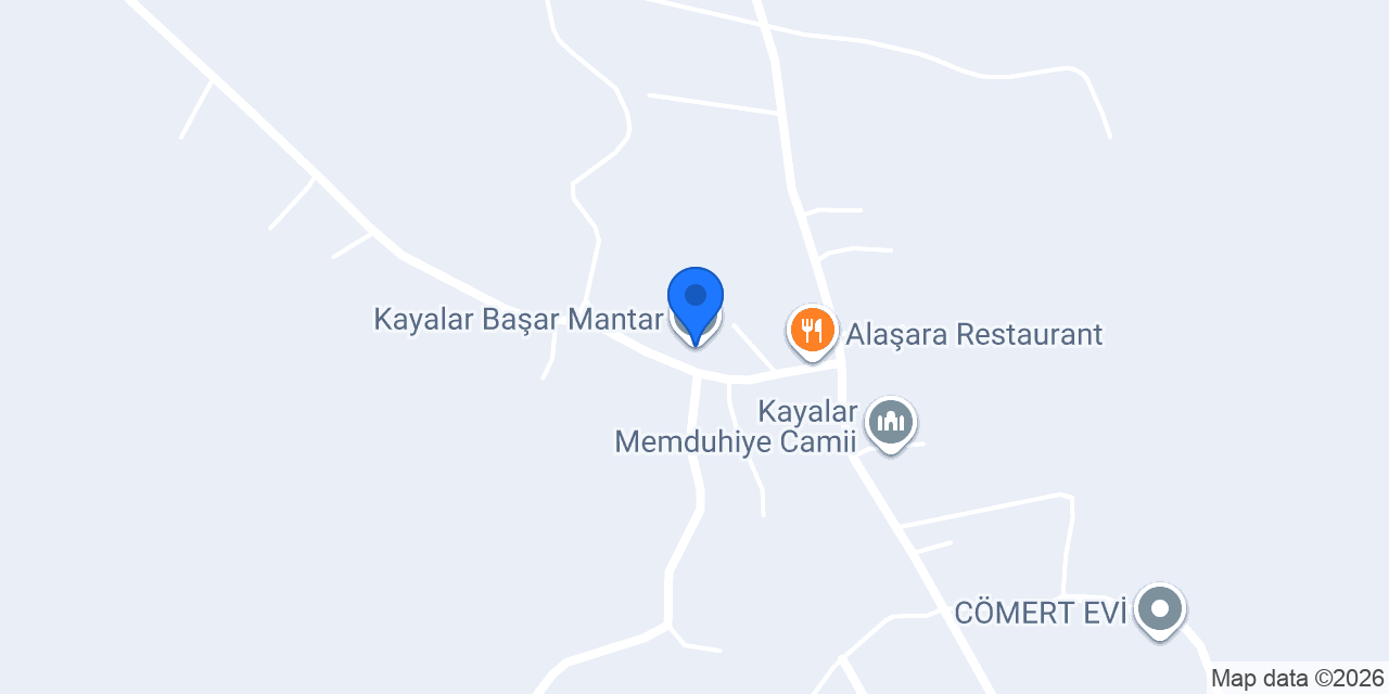 Kayalar Başar Mantar konumu