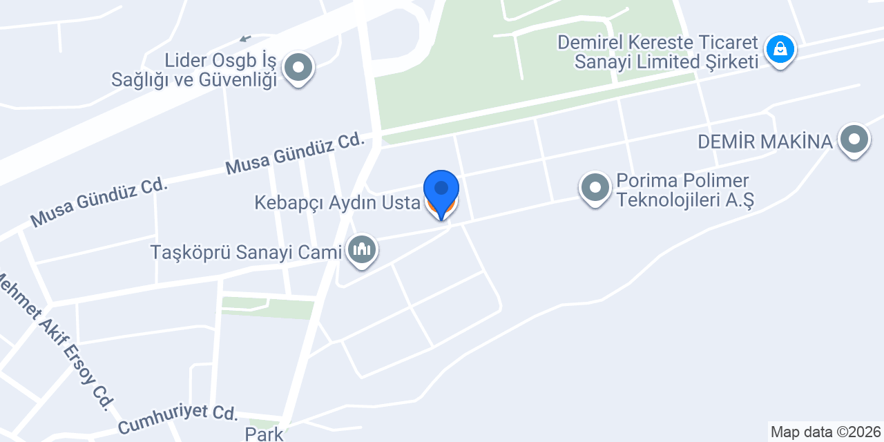 Kebapçı Aydın Usta konumu