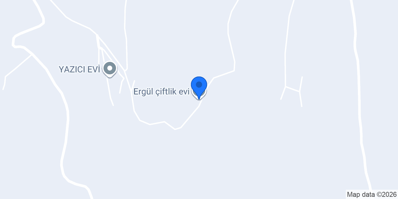 Ergül çiftlik evi konumu