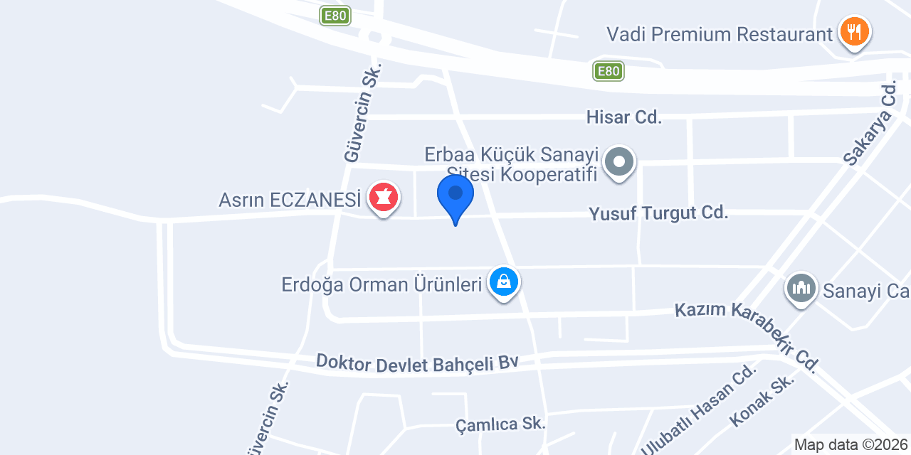 GÜNEŞ OTO SERVİS konumu