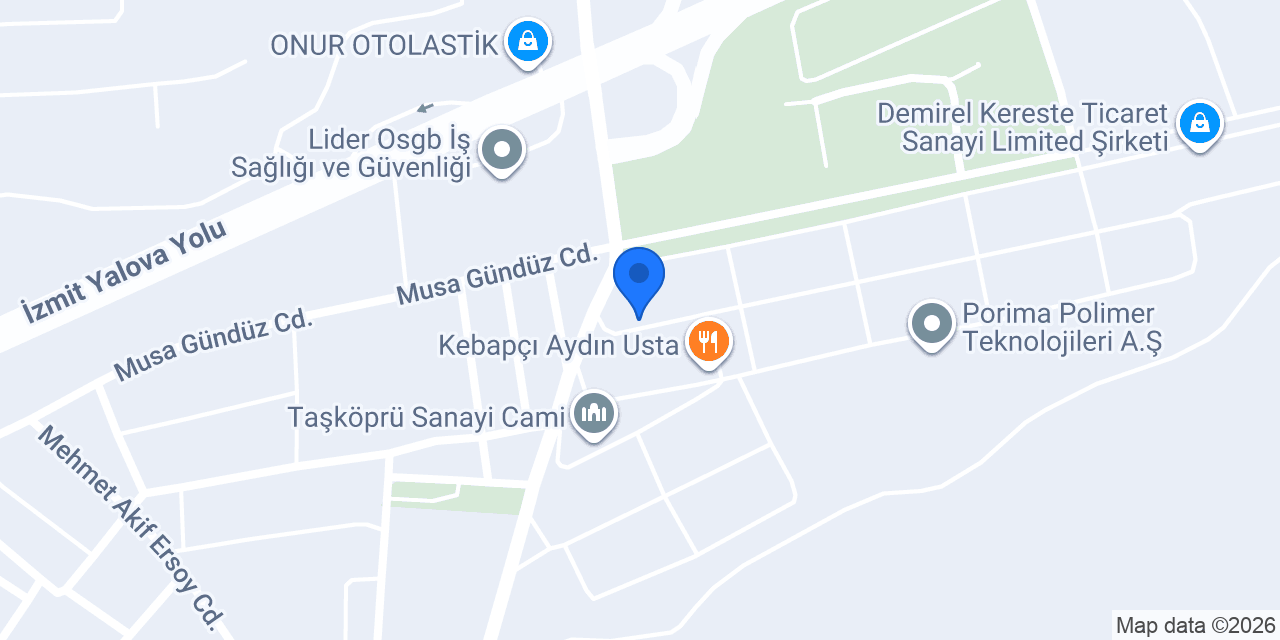 Filtresepeti konumu