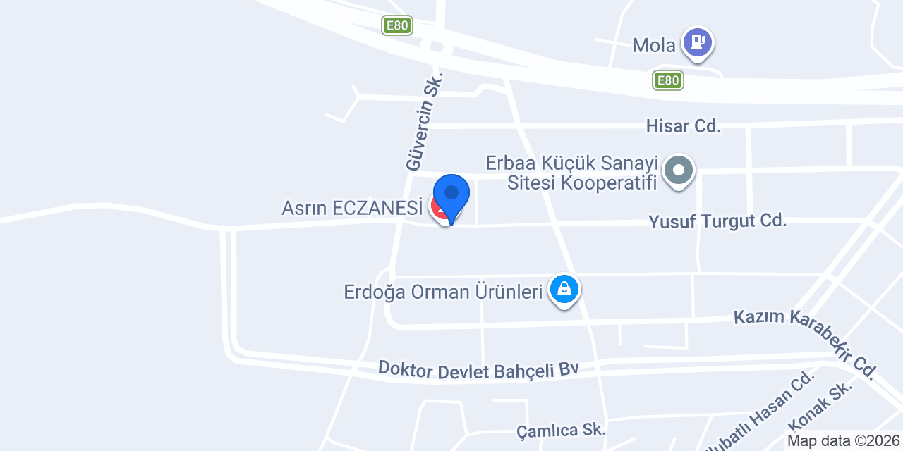 ES YAPI erbaa konumu