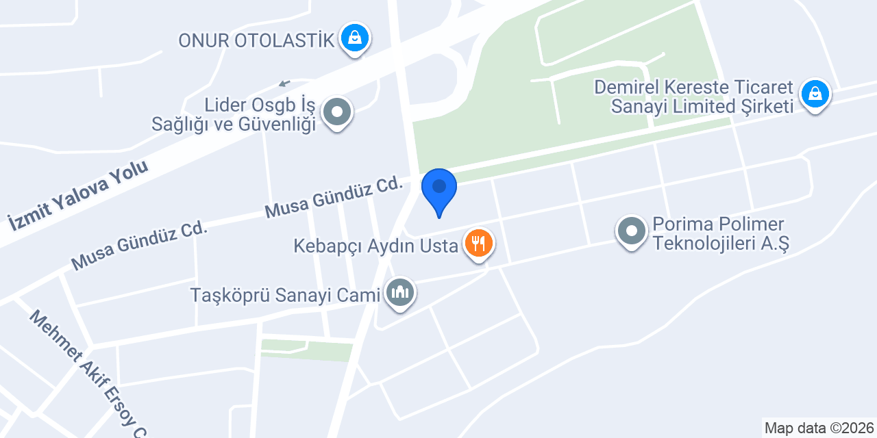 ERT OTOMOTİV konumu