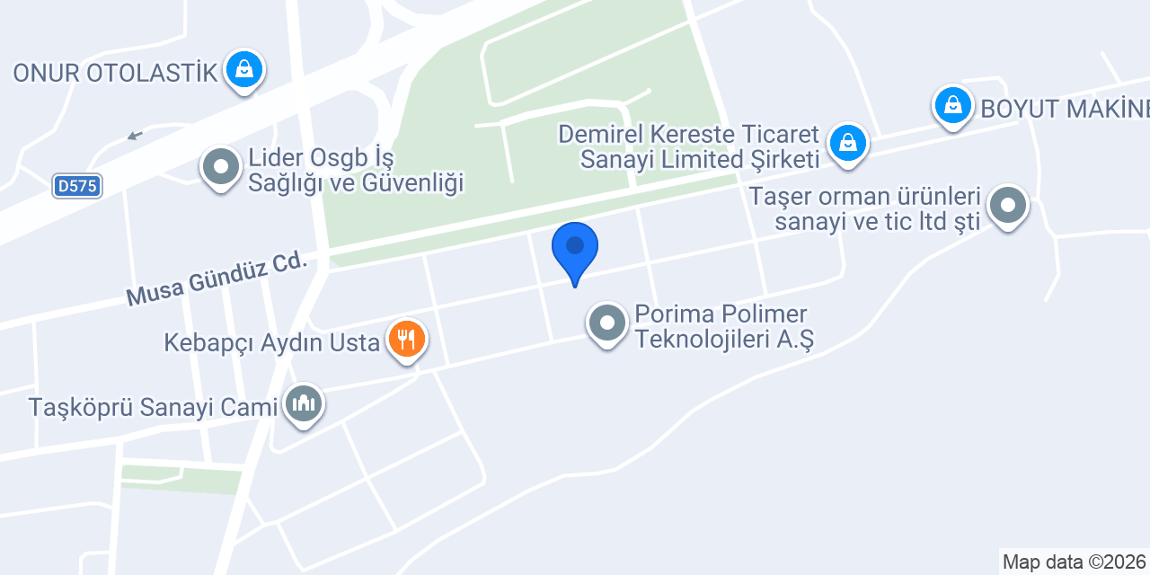 Onku Mühendislik konumu