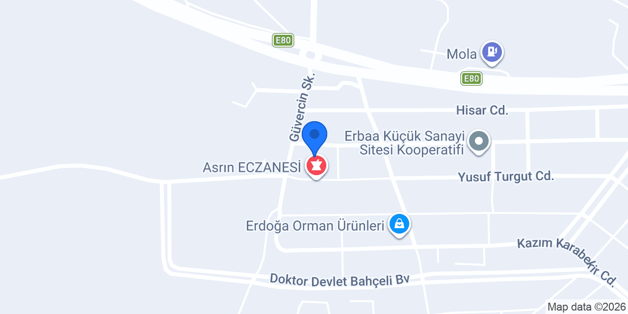 Yurtseven oto Elektrik Elektronik konumu