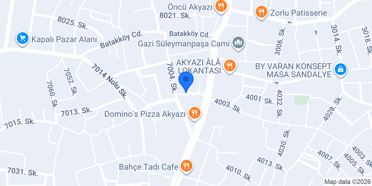 Mert NALÇACIOĞLU kuaför konumu