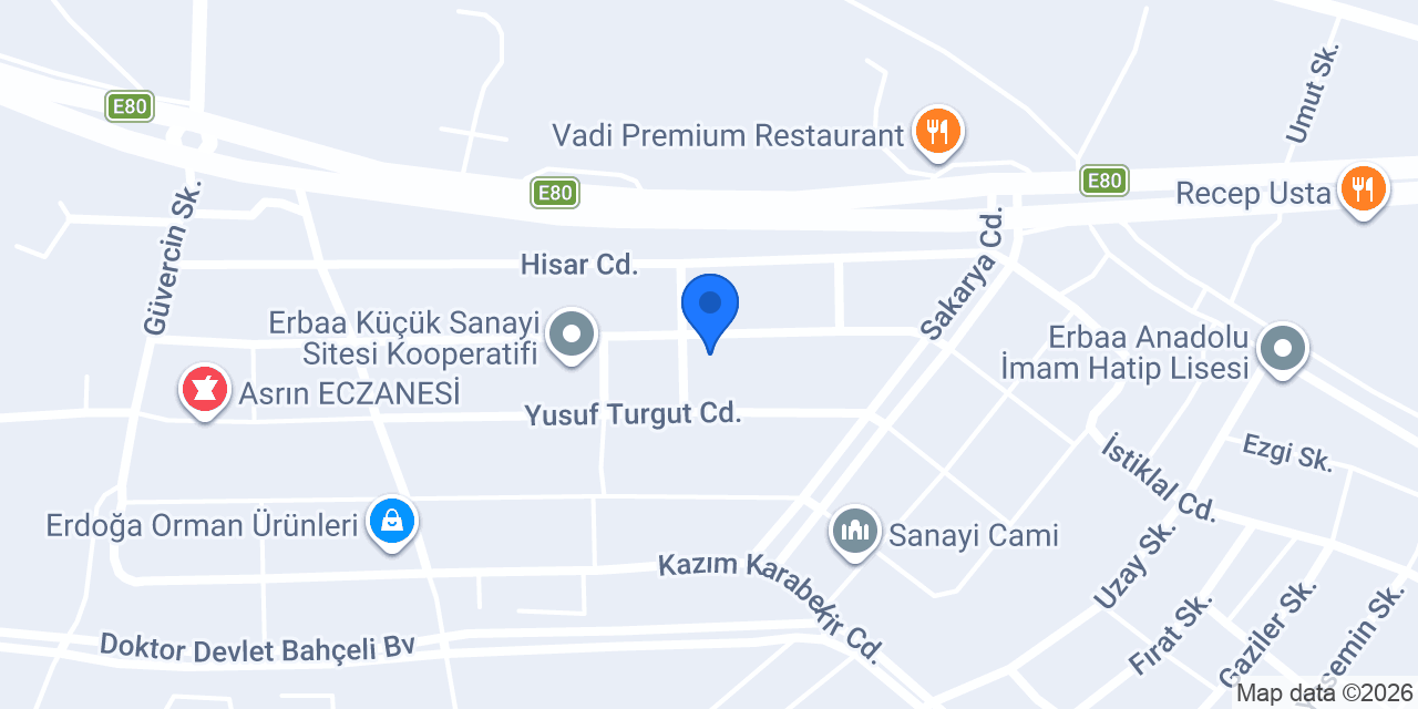 Toykan Ticaret konumu