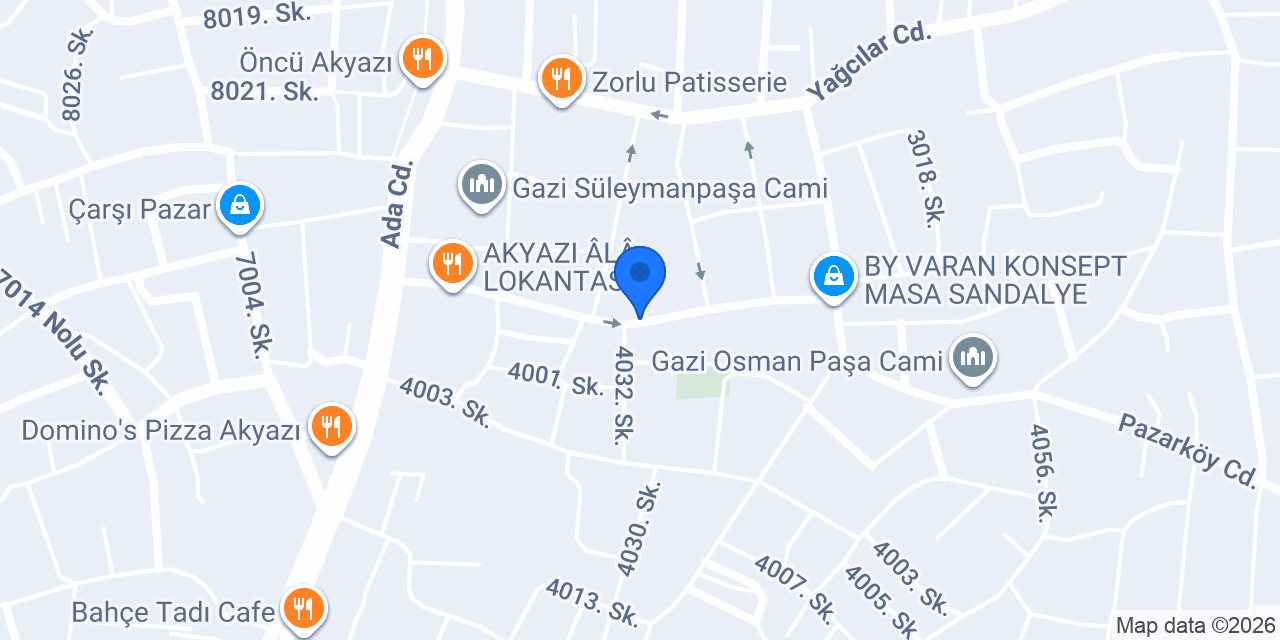 Erva koltuk konumu