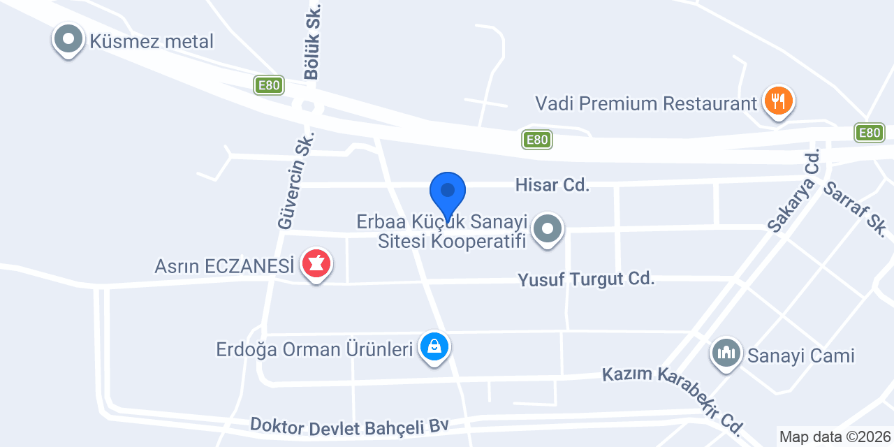Furkan auto servis konumu