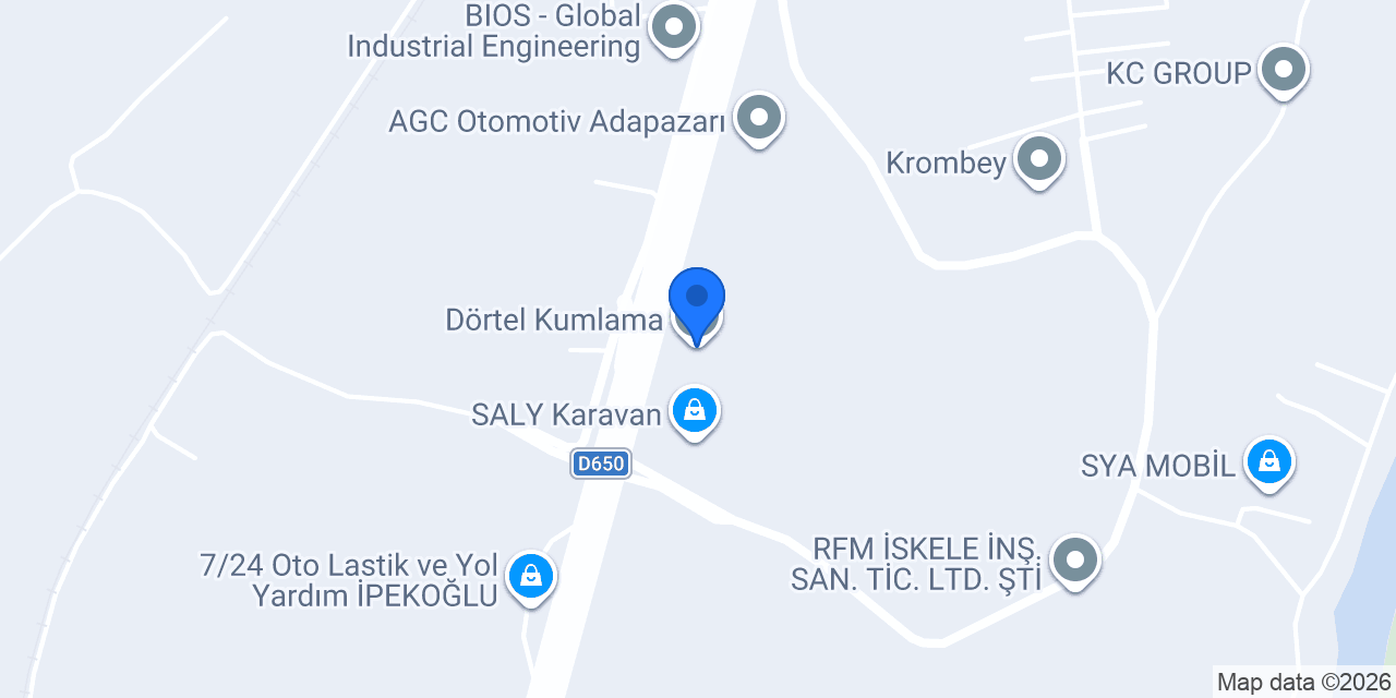 Dörtel Kumlama konumu