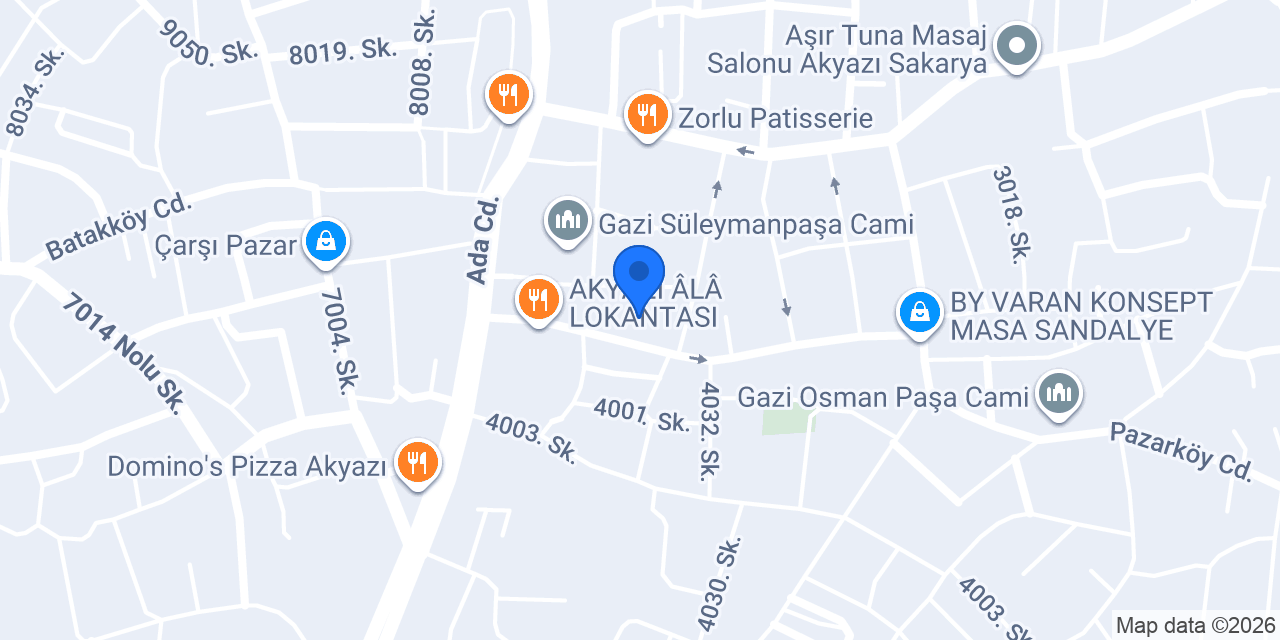 İSLAMOĞLUMOBİLYA konumu