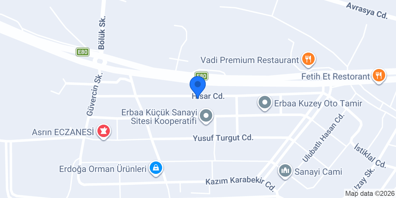 Cer Rot Balans konumu
